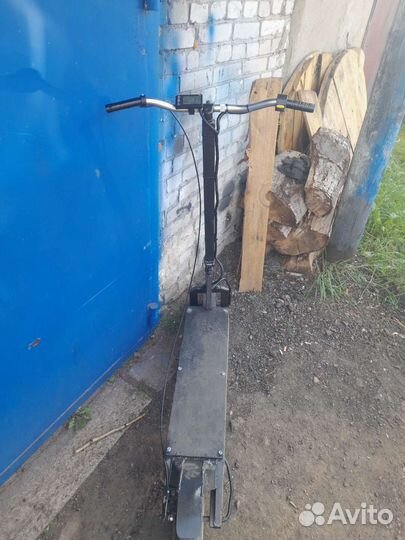 Самодельный электросамокат полный привод