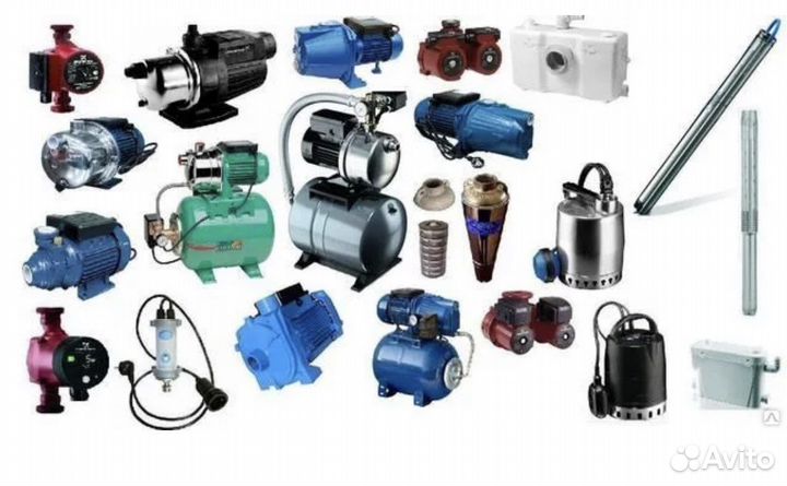 Ремонт насосов