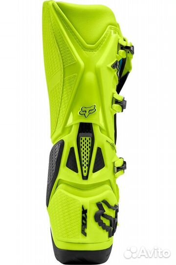 Мотоботы Fox Instinct Boot (Flow Yellow)
