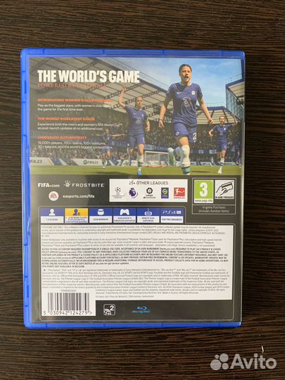 Fifa 23 ps4 диск на русском