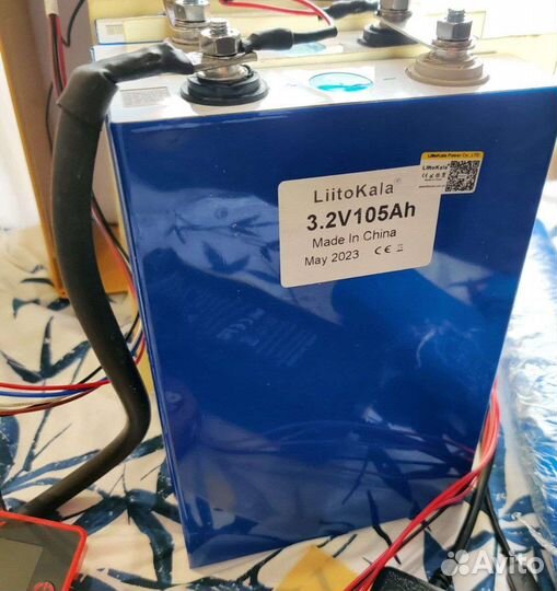 Аккумулятор lifepo4 12v 105ah daly smart bms
