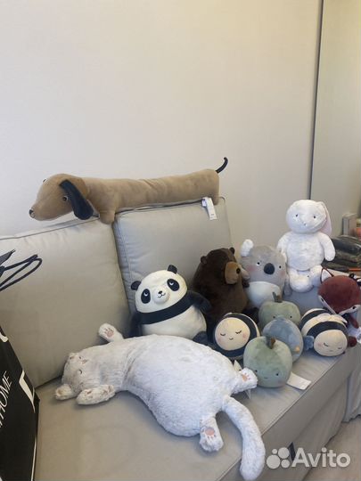 Мягкие игрушки новые H&M Такса Панда Коала