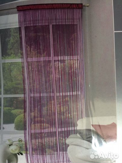 Штора нитяная р.90*200 Польша