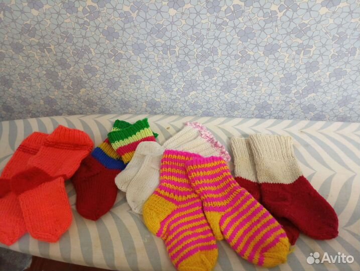 Носки вязаные детские