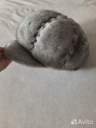 Норковая шапка женская 57-58