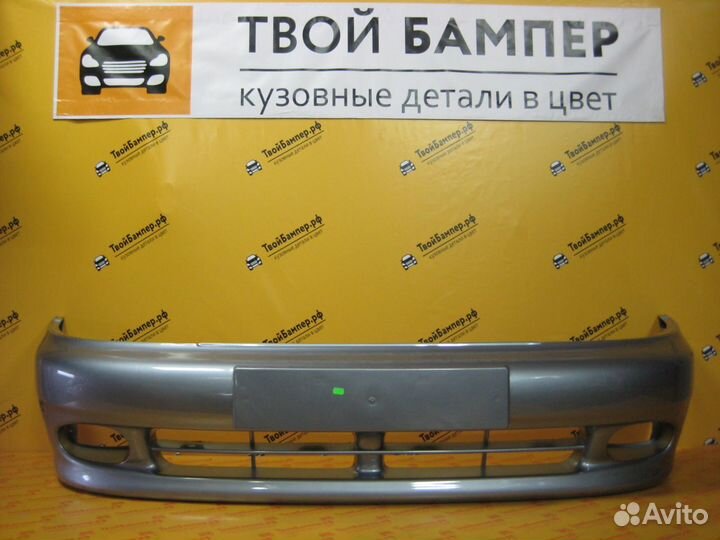 Бампер передний Chevrolet Lanos цвет серебристый