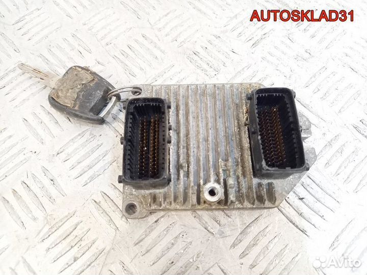 Блок Эбу Opel Astra G 1.8 Z18XE 09158726