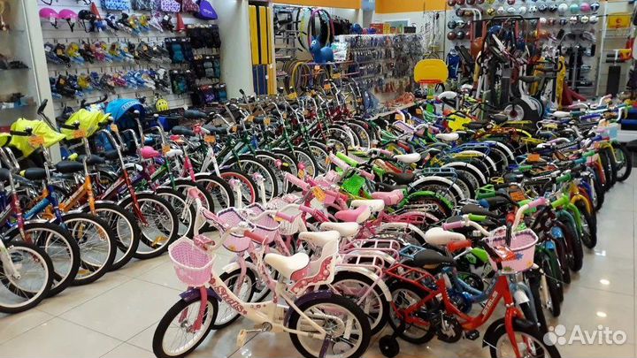 Велосипед детский 12.14.16.18 дюймов