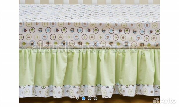 Комплект бортиков в кроватку