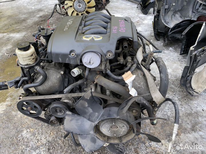 Двигатель VK56DE Infiniti QX56 JA60 88.658km VK56