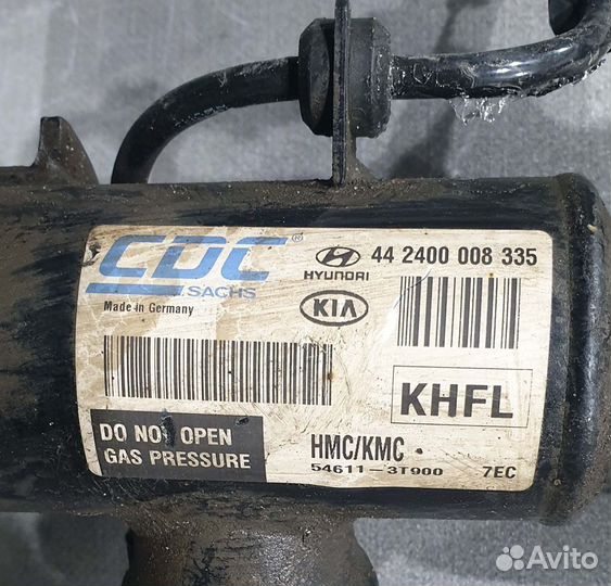 Пневмостойка передняя левая Kia Quoris (KH) Б/У Ор