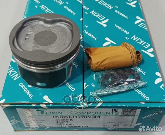 Поршни (к-т 8 шт) toyota land cruiser 100 2UZ-F