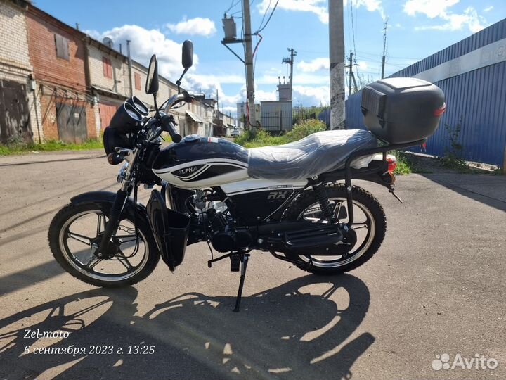Мопед альфа 110. motoland alpha RX11 luxq