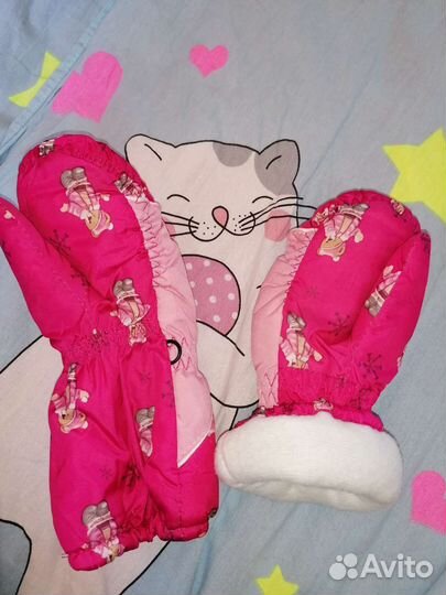 Варежки для девочки