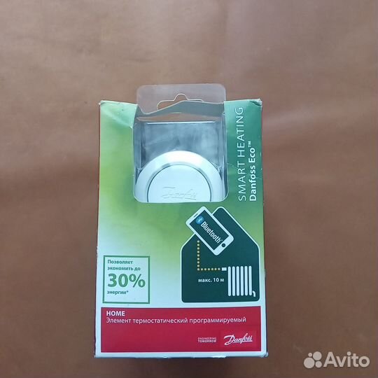 Термоголовка danfoss eco с bluetooth (iOS Android)