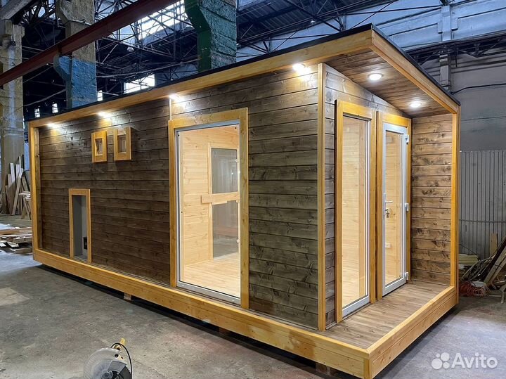 Бани много размеров в наличии