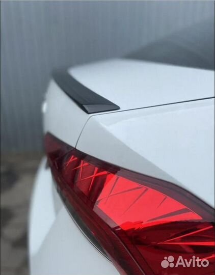 LIP спойлер skoda rapid 2 (2020+)