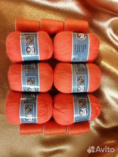 Пряжа пух норки