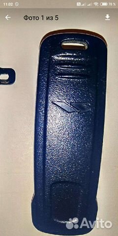 Новая клипса-крепёж рации Vertex