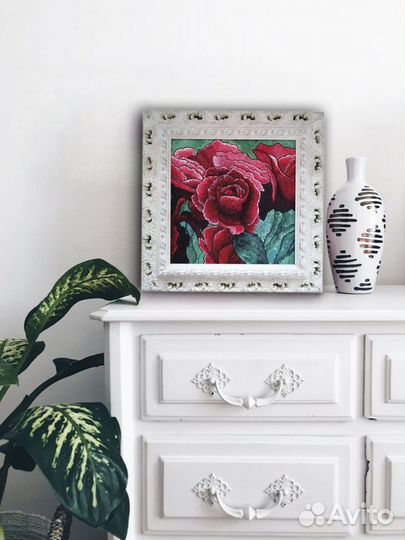 Картина на холсте «Розы» Акрил