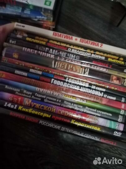 Диски dvd 87шт