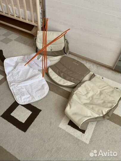 Люлька, колеса, чехол на ножки