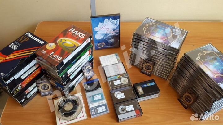 Оцифровка видеокассет VHS, miniDV, Digital8,Video8