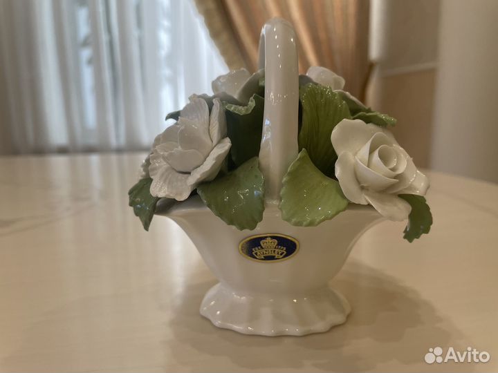 Фарфоровый букет. Белые цветы. Aynsley. Англия