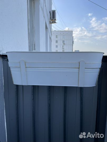 Металлическое кашпо икеа