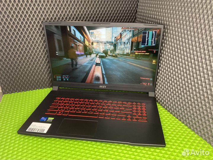 Игровой ноутбук MSI i5 RTX