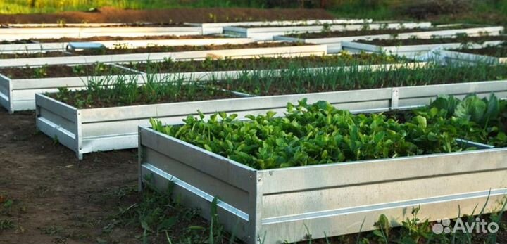 Грядка цветная 1м х 1м х 32см