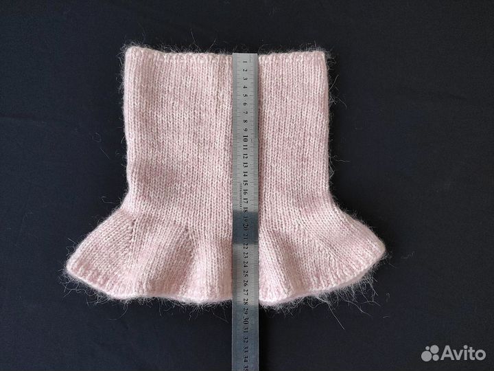 Шапка и снуд для девочки, 54 см