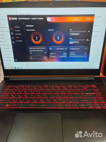 Игровой ноутбук msi gf65 rtx 3060 купить в Сочи | Электроника | Авито