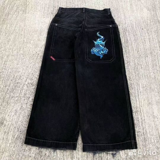 Джинсы широкие jnco sk8