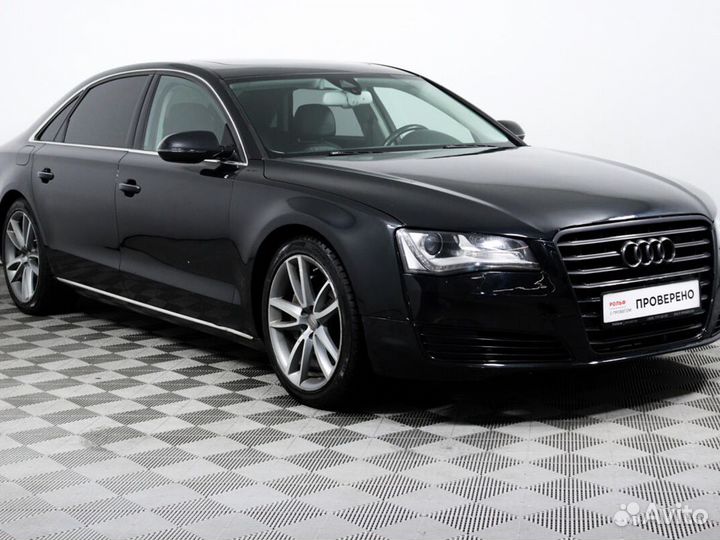 Audi A8 3.0 AT, 2011, 287 291 км