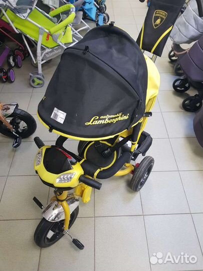 Детский трехколесный велосипед новый