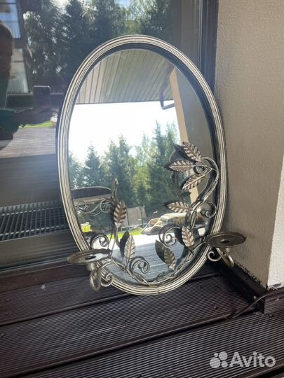 Зеркало кованое