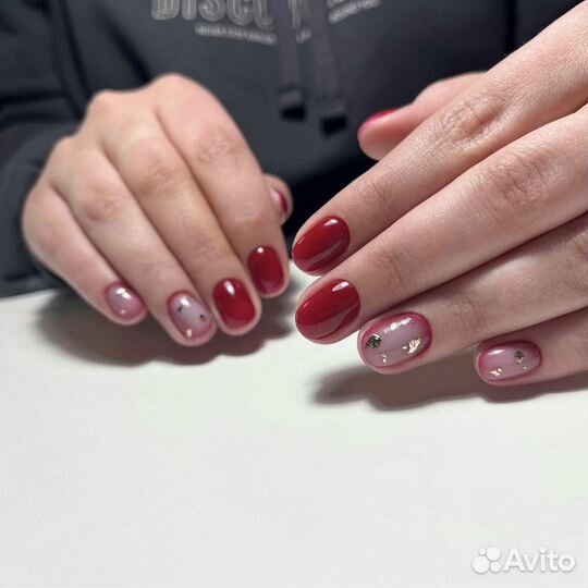 Маникюр с укреплением