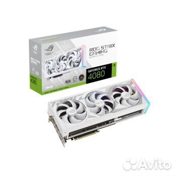 Asus ROG-strix-RTX4080-16G-white новая с гарантией