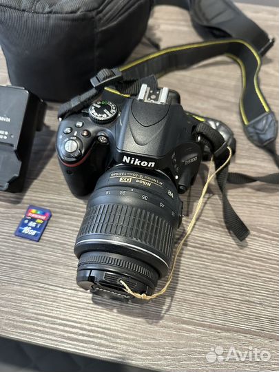 Nikon D5100 kit (AF-S DX nikkor 18-55 мм)