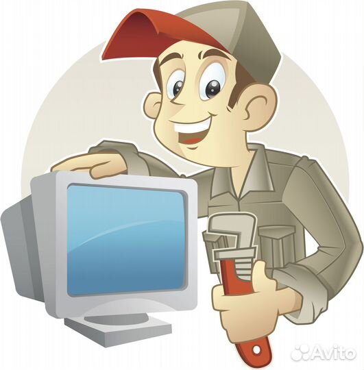 Ремонт компьютеров/Услуги сборщика/Онлайн помощь п