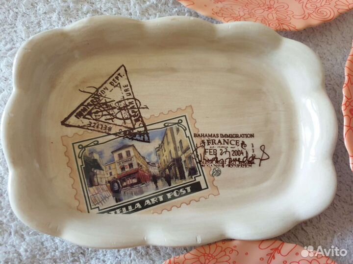 Набор столовой посуды тарелки