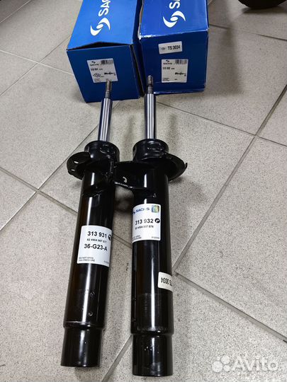 Стойки передние sachs 313932, 313931