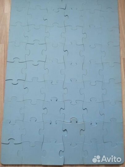 Коврик пазл, трактор