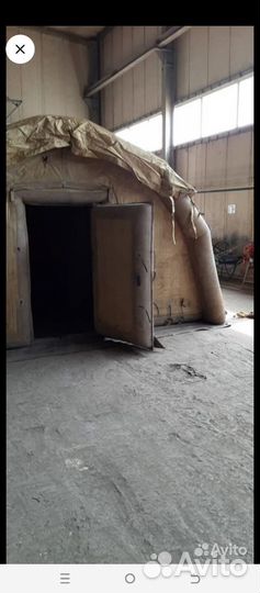 Палатка надувная пневмокаркасная