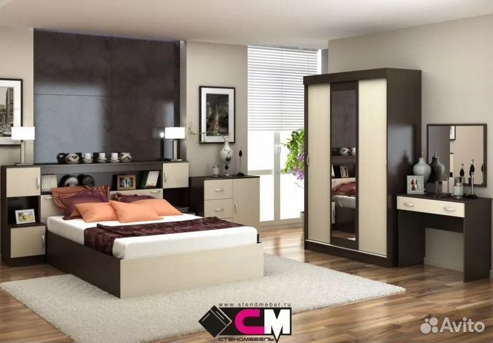 Спальный гарнитур Бася 2