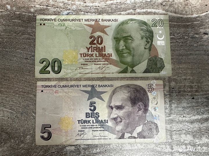 Банкноты и монеты иностранные