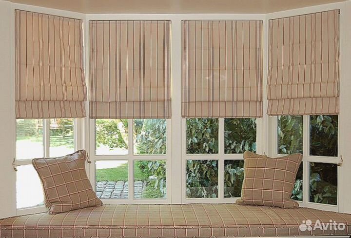 Римские шторы, жалюзи