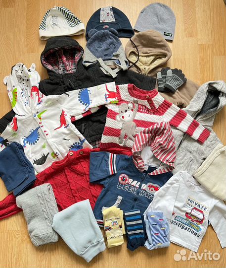 Вещи пакетом на мальчика 74 80 фирменная одежда