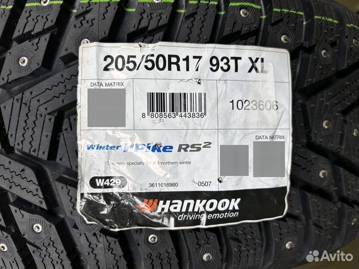 Hankook Winter i'Pike X W429A 205/50 R17 93T